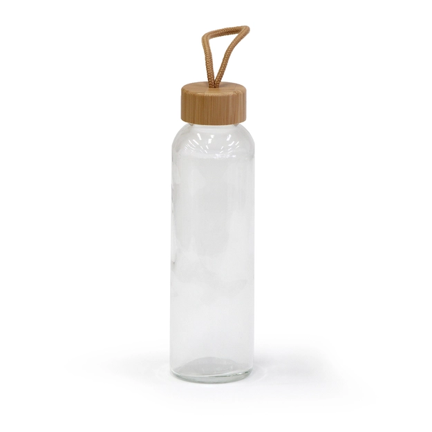 Garrafa em Vidro e Bambu Araxá 500 ml