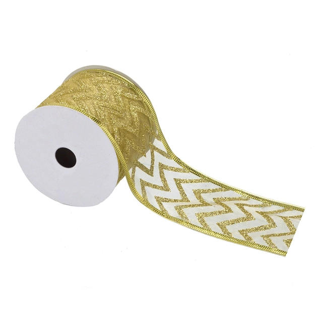 Fita Natalina Ouro