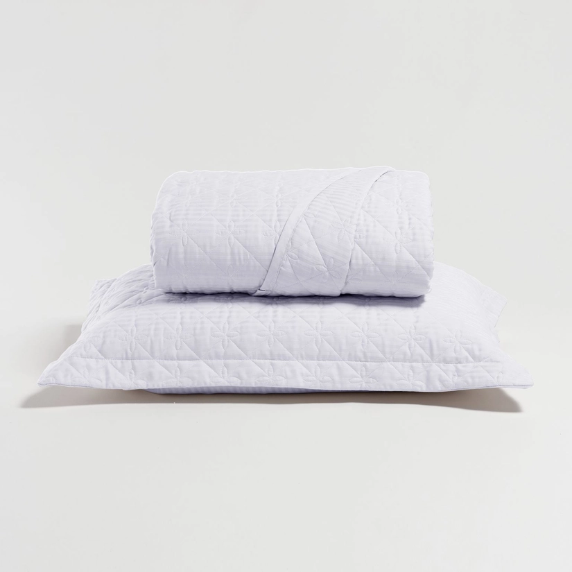 Kit Colcha Matelassê Fio Egípcio Eternity