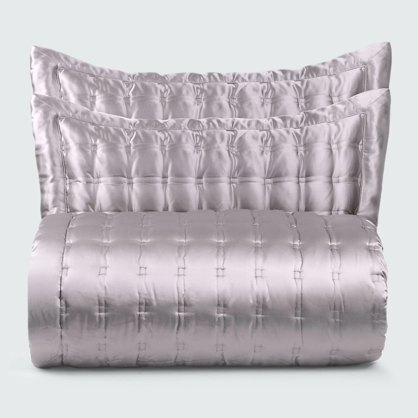 Kit Colcha de Seda Matelassê Luxury