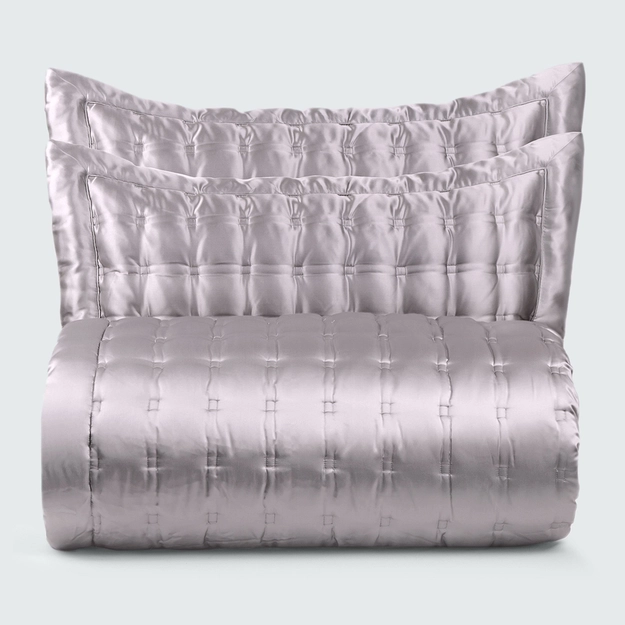 Kit Colcha de Seda Matelassê Luxury