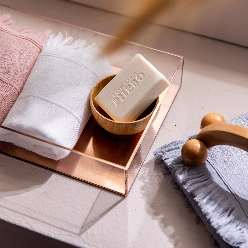 Toalha de Lavabo para Bordar Diamond
