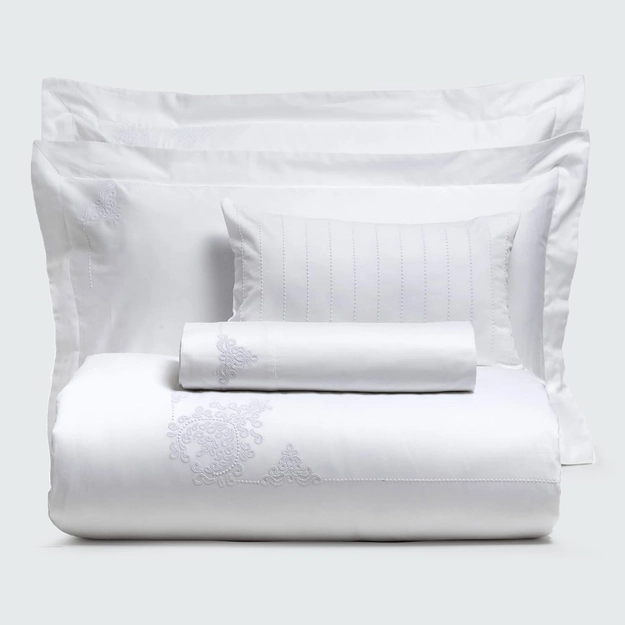 Kit Cama Bordado Florence 11 peças