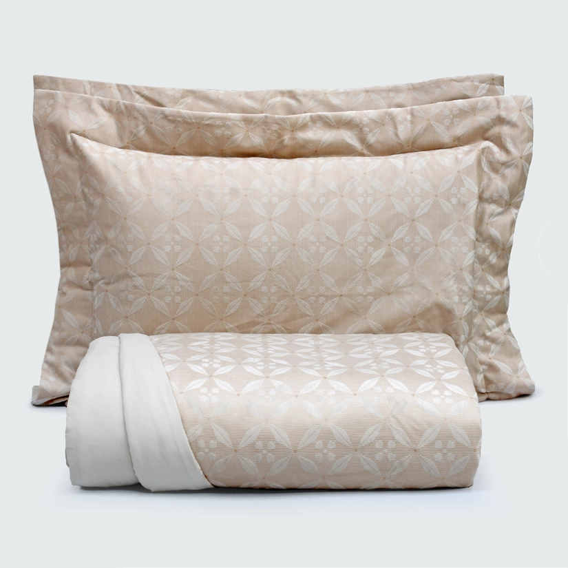Kit Colcha Micromink Matelassê Cecília