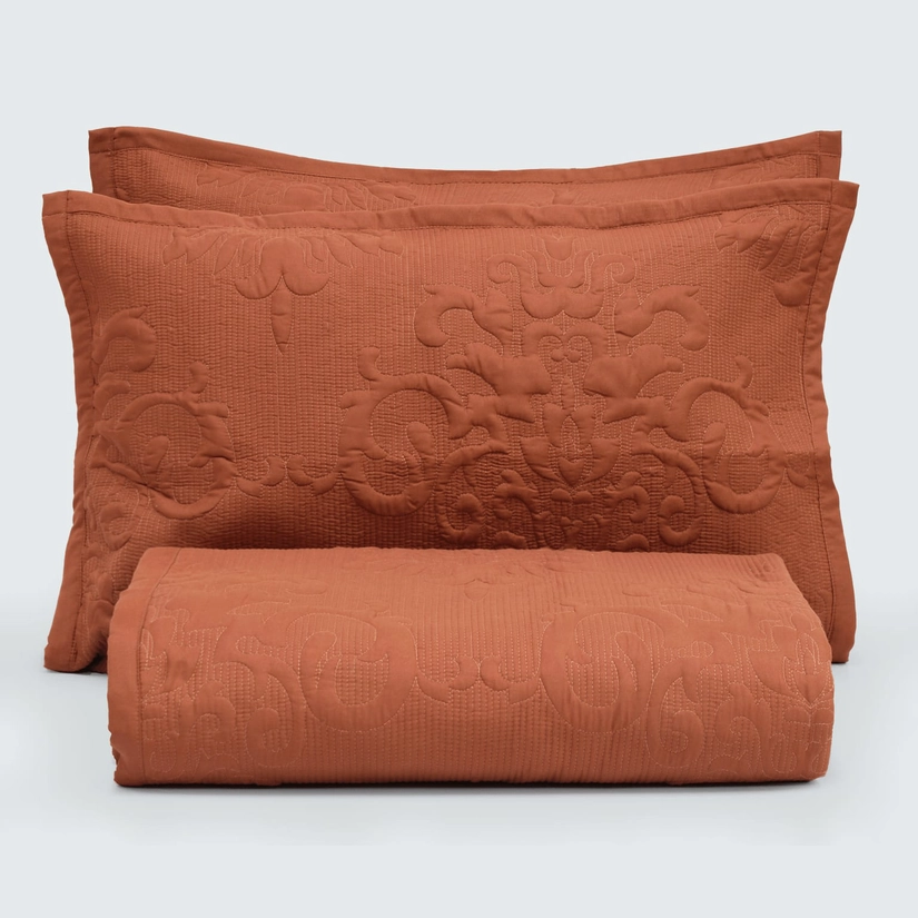 Kit Colcha Micromatelassê Soft Touch Maison