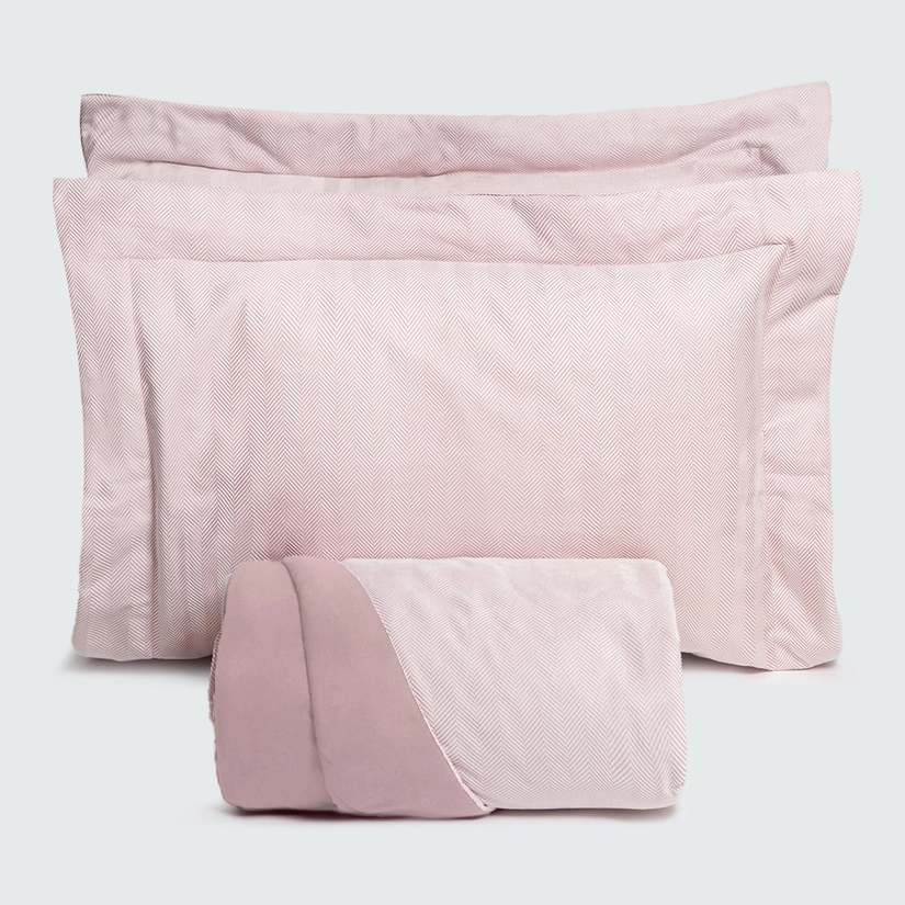 Kit Colcha Micromink Matelassê Maitê