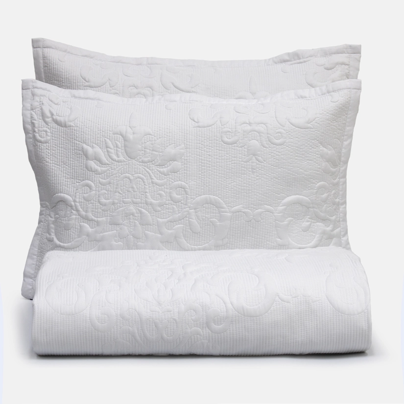 Kit Colcha Micromatelassê Soft Touch Maison