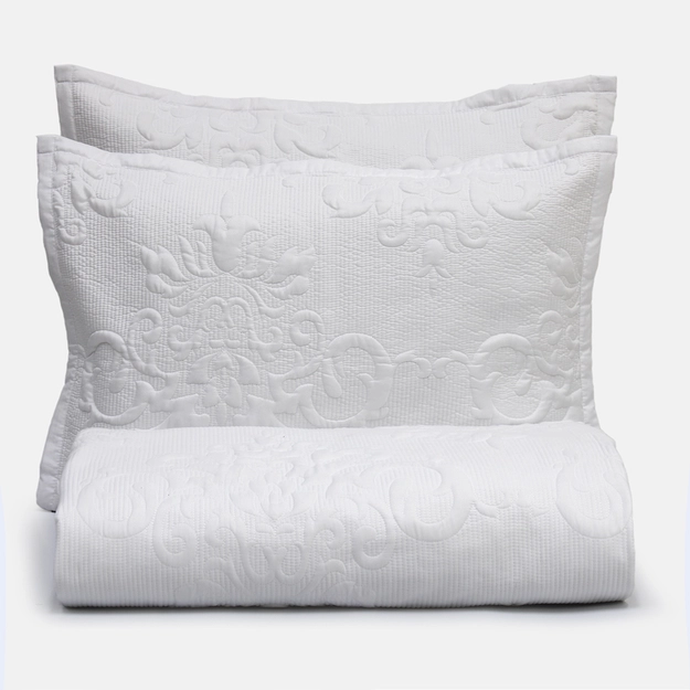 Kit Colcha Micromatelassê Soft Touch Maison