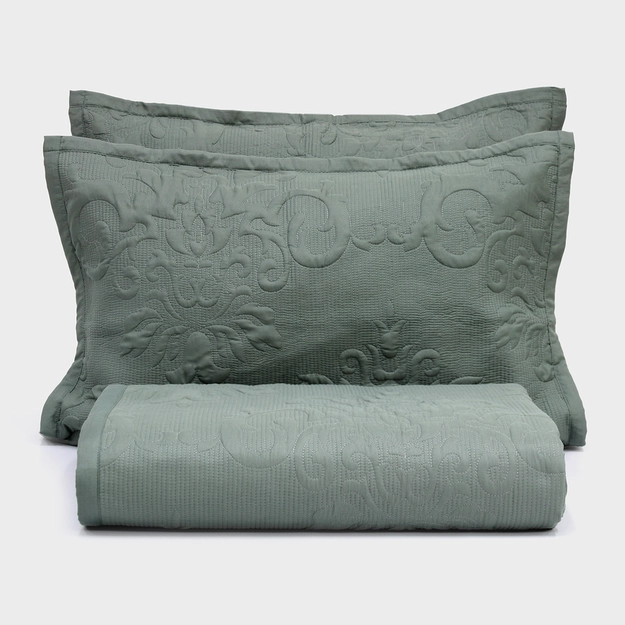 Kit Colcha Micromatelassê Soft Touch Maison