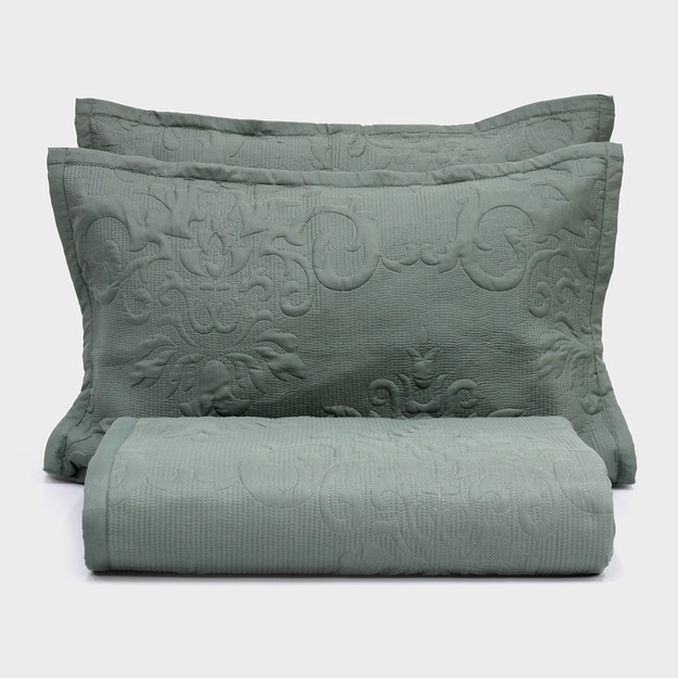 Kit Colcha Micromatelassê Soft Touch Maison