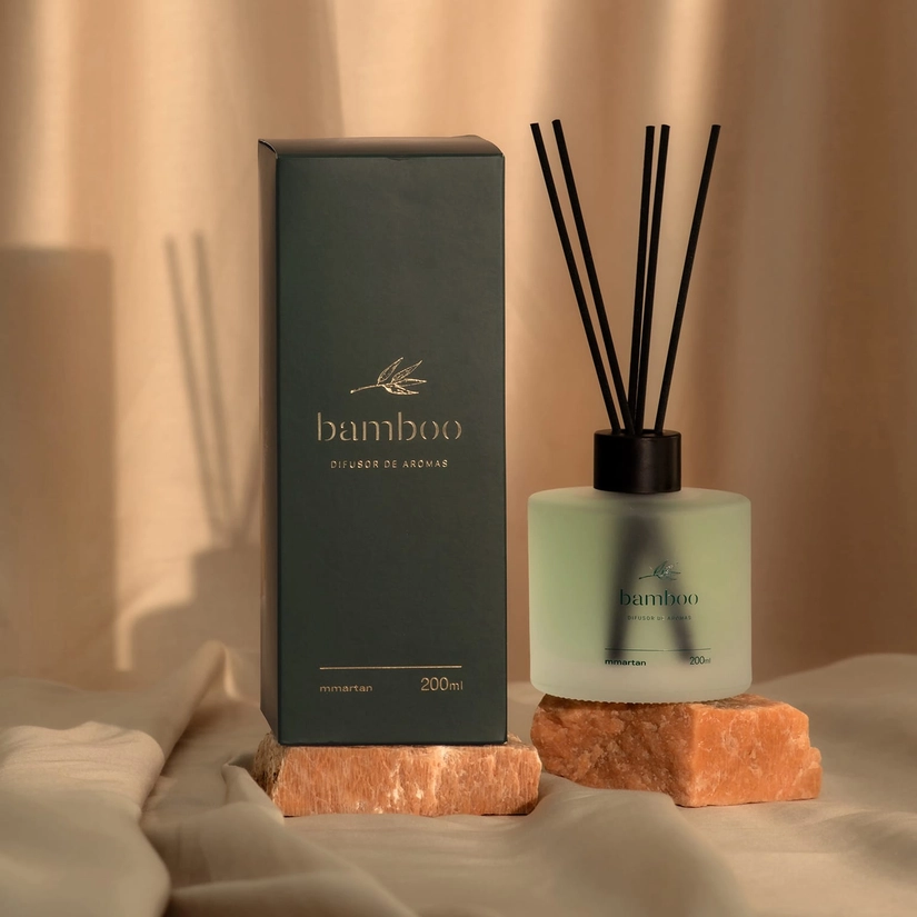 Difusor com Aroma 200 ml Bamboo