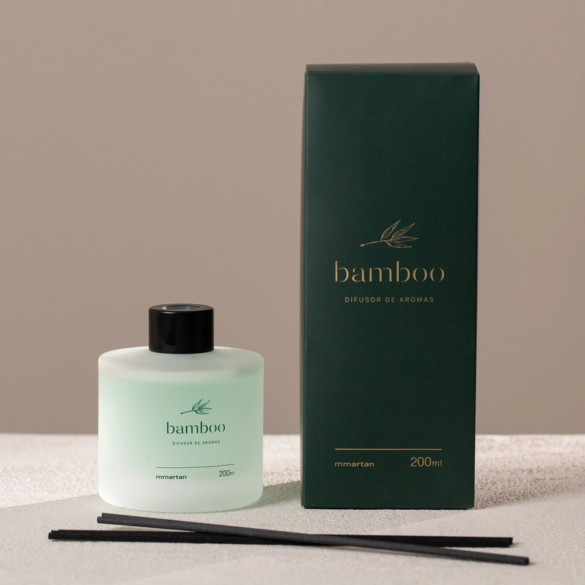 Difusor com Aroma 200 ml Bamboo
