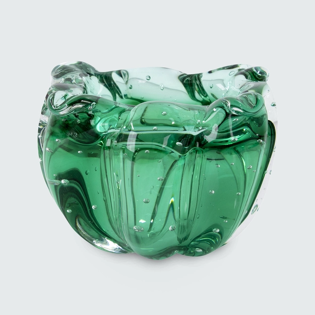 Cachepot de Cristal Murano Vitta