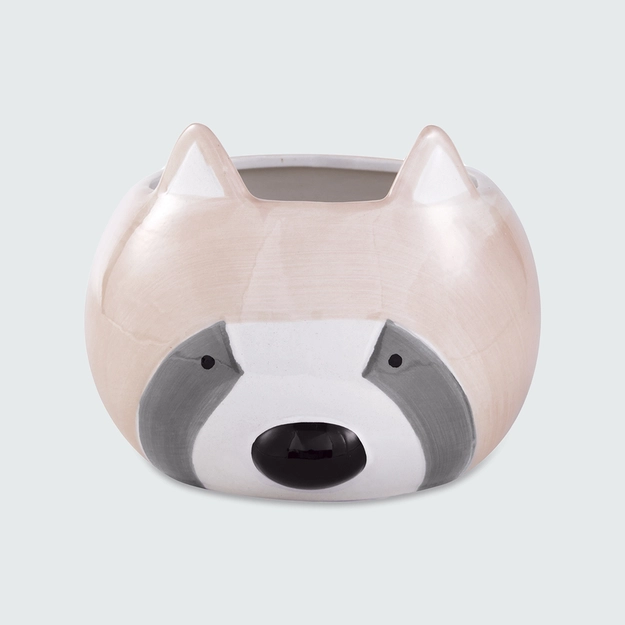 Cachepot em Cerâmica Raccoon