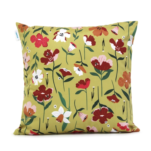 Capa de Almofada Aveludada Jardim 43cm x 43cm