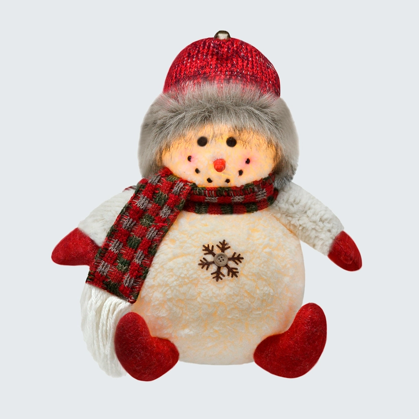 Boneco de Neve com Luz Merry
