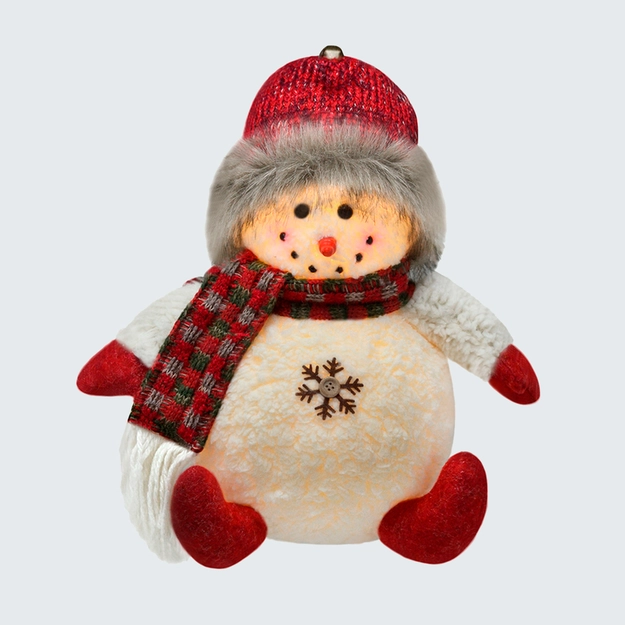 Boneco de Neve com Luz Merry