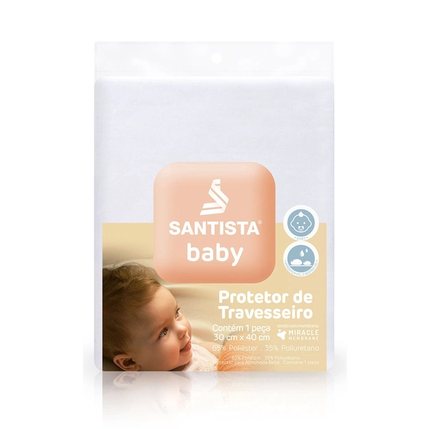Protetor de Travesseiro Impermeável Baby