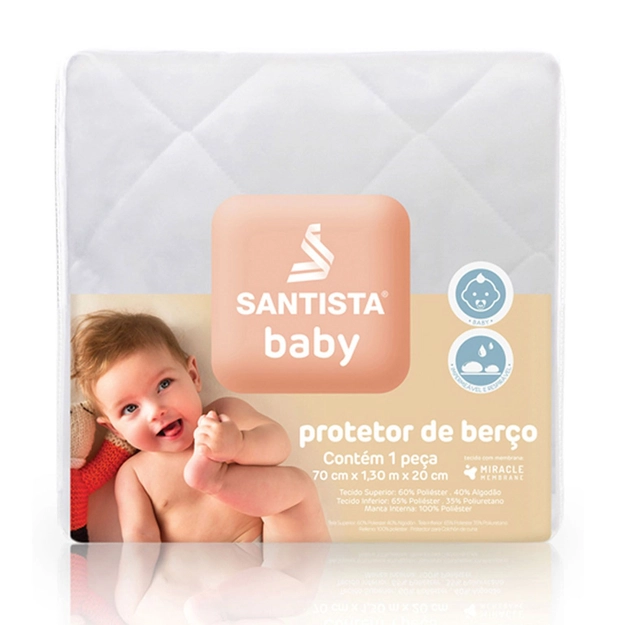 Protetor de Berço Impermeável Baby