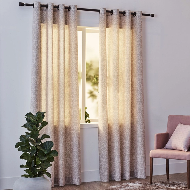 Cortina Curta Jacquard Londres Sarah
