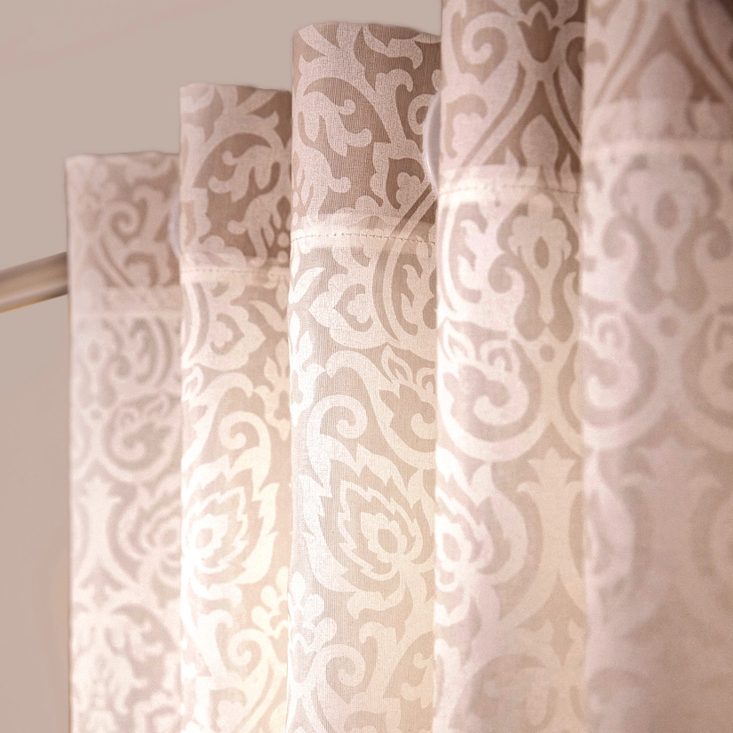 Cortina Curta Jacquard Londres Sarah