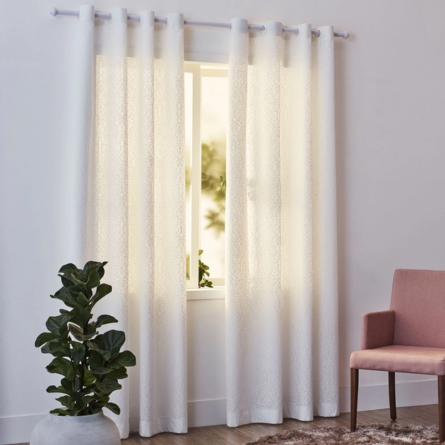 Cortina Curta Jacquard Londres Sarah