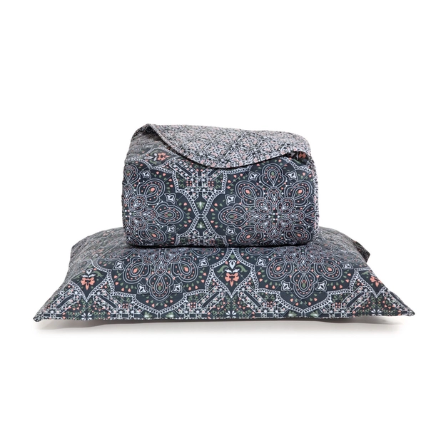 Kit Colcha Matelassê Madras