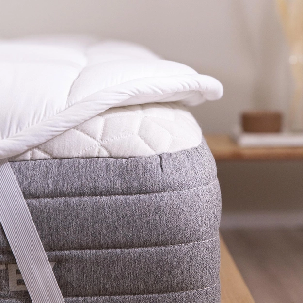 Pillow Top Percal Fibra Siliconizada Aconchego