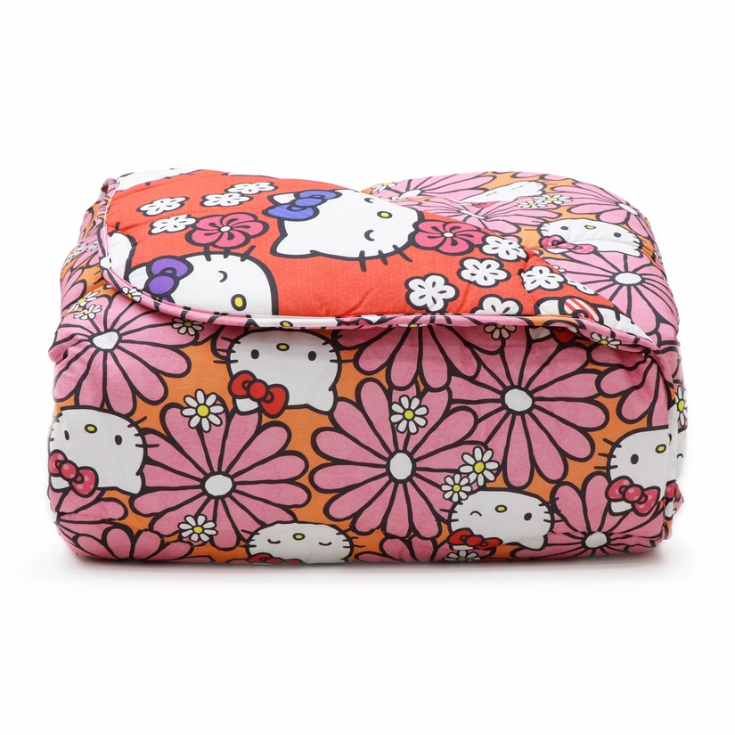 Edredom Percal Fibra Siliconizada Hello Kitty Daisy
