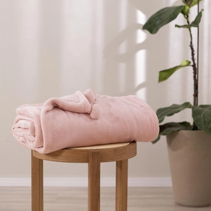 Manta Microfibra Infantil Pompom Mimo