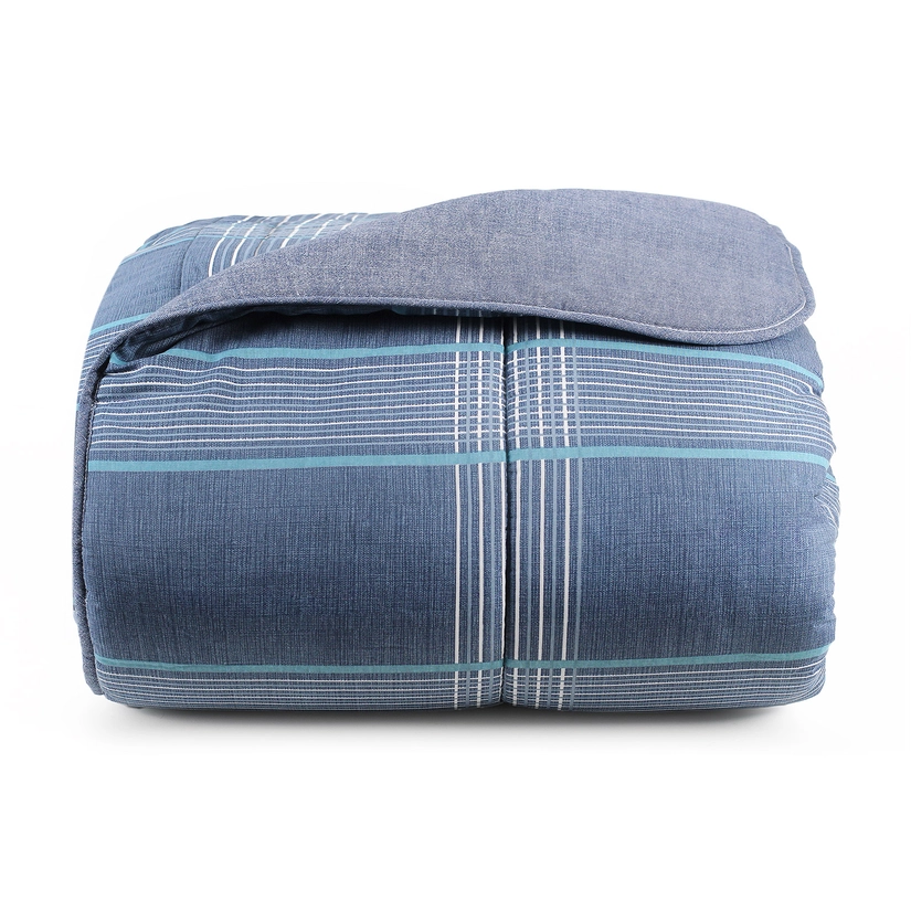 Edredom Dupla Face Matelassê 100% Algodão Tartan
