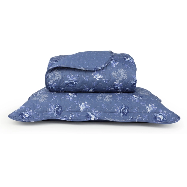 Kit Colcha Micromatelassê Boutis Dupla Face Lazúli