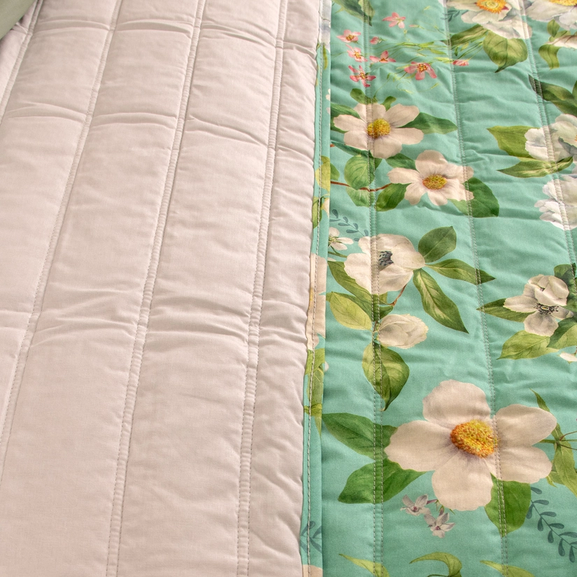 Kit Colcha Percal Rosedal
