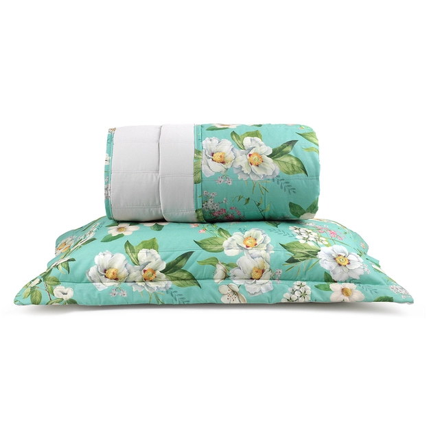 Kit Colcha Percal Rosedal