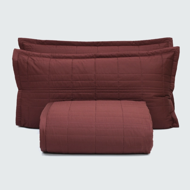 Kit Colcha Twill Micromatelassê Day By Day