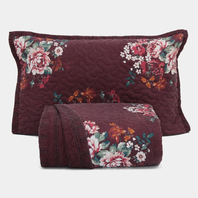 Kit Colcha Matelassê Renê