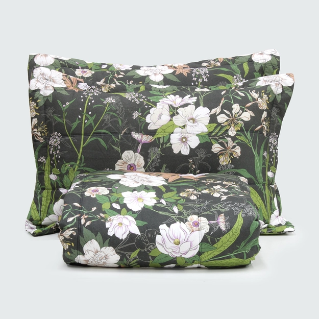 Kit Colcha Acetinado Matelassê Florist