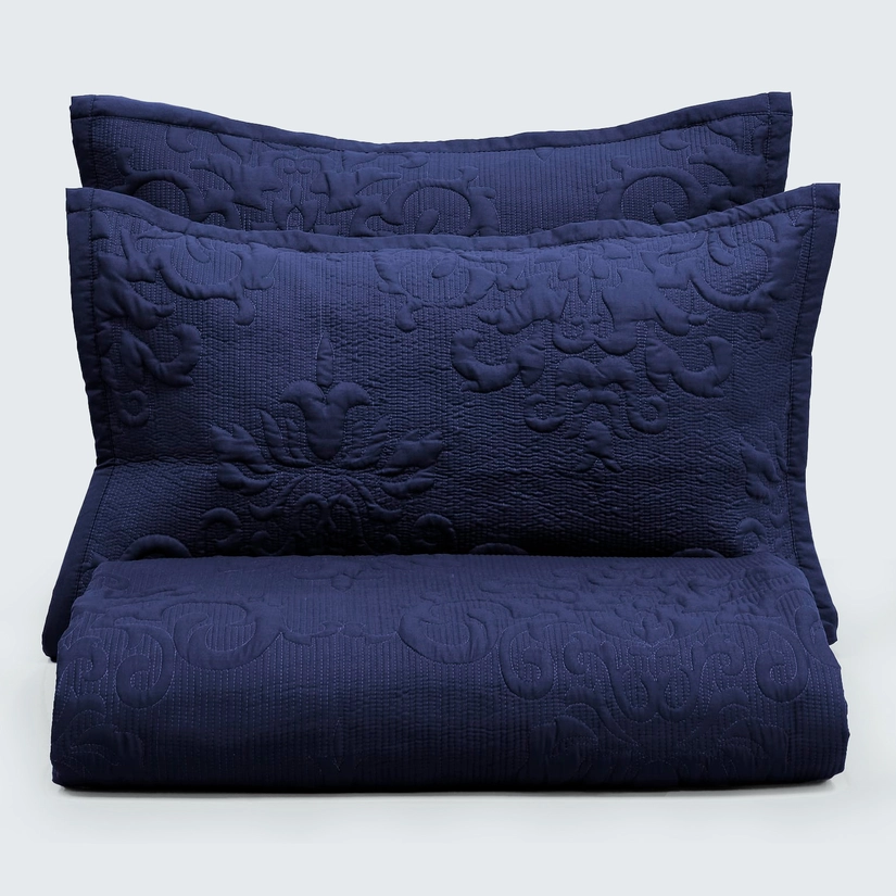 Kit Colcha Micromatelassê Soft Touch Maison