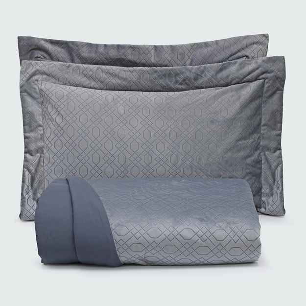 Kit Colcha Micromink Matelassê German