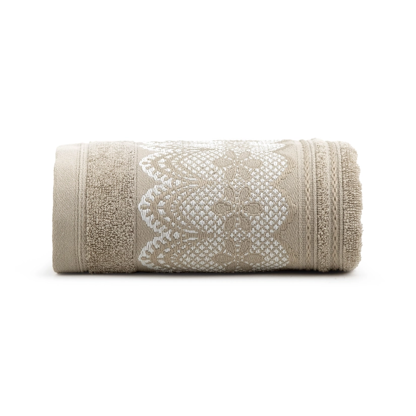 Toalha Fio Penteado 100% Algodão Blanc