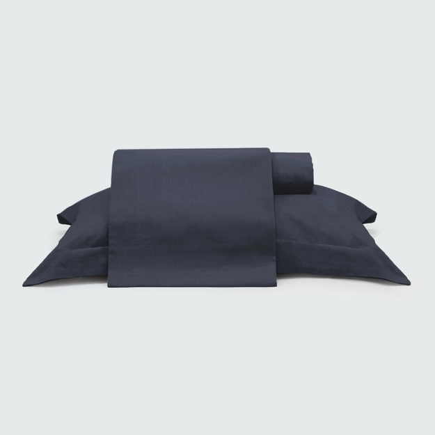 Jogo de Lençol Pré Lavado Cotton Linen Santorini