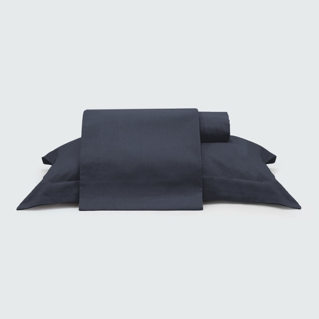 Jogo de Lençol Pré Lavado Cotton Linen Santorini