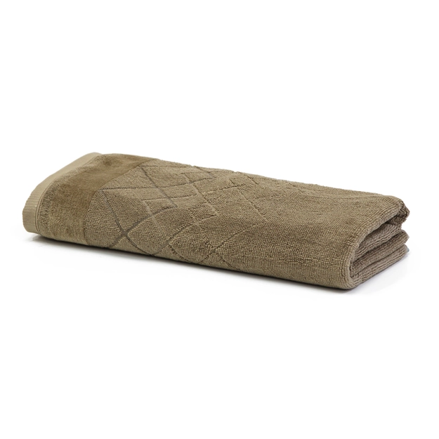 Toalha Fio Penteado Jacquard Tangram