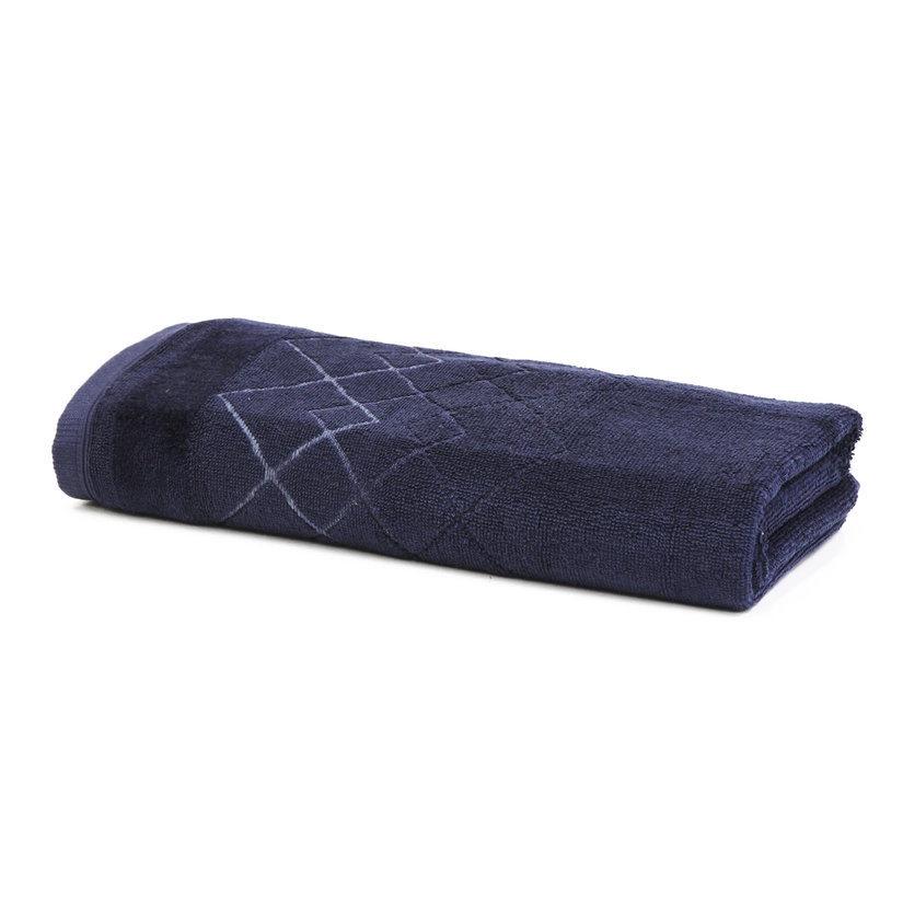 Toalha Fio Penteado Jacquard Tangram
