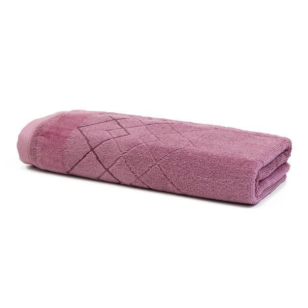 Toalha Fio Penteado Jacquard Tangram