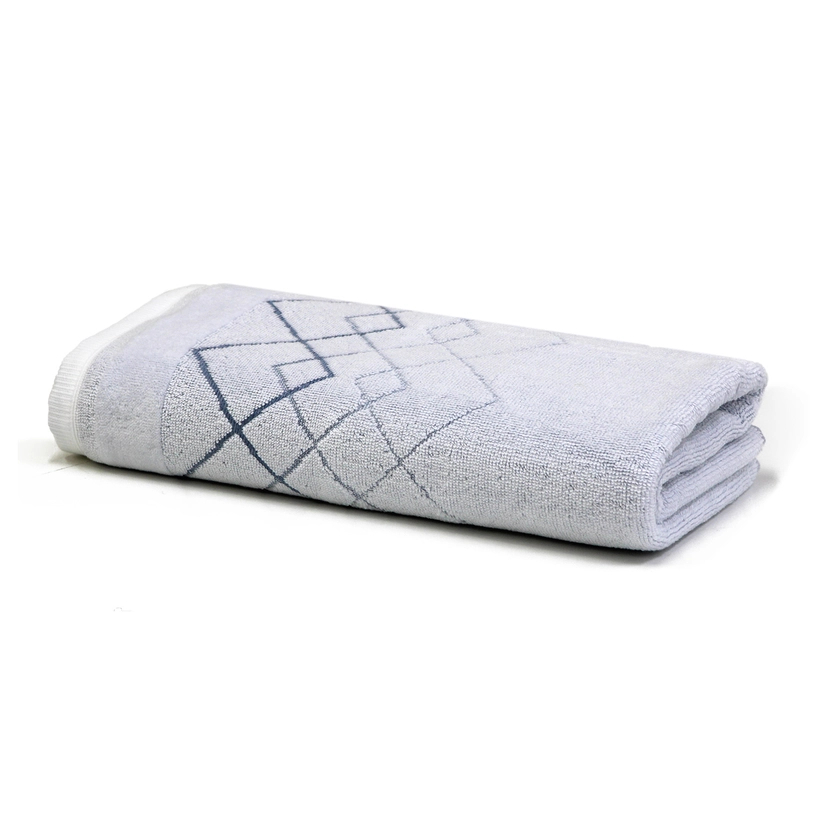 Toalha Fio Penteado Jacquard Tangram