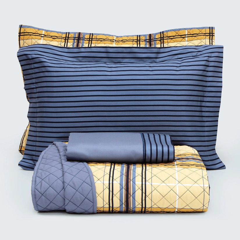 Kit Cama Algodão Egípcio Acetinado Foster