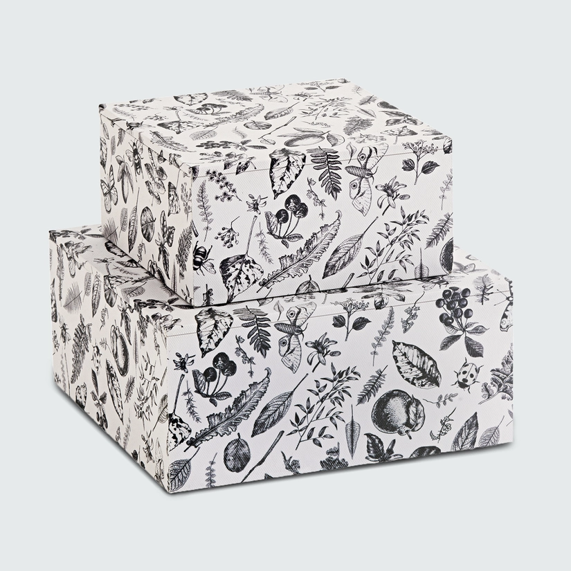 Kit Caixas Decorativas Gables 2 Peças