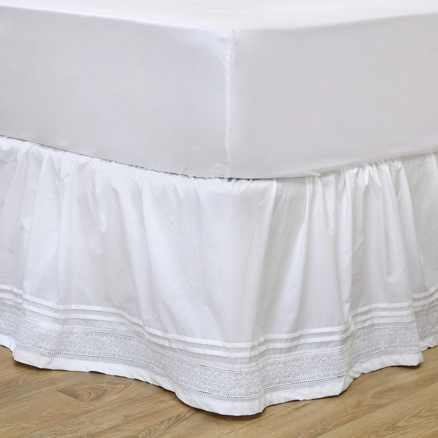 Saia para Cama Box Percal Louise
