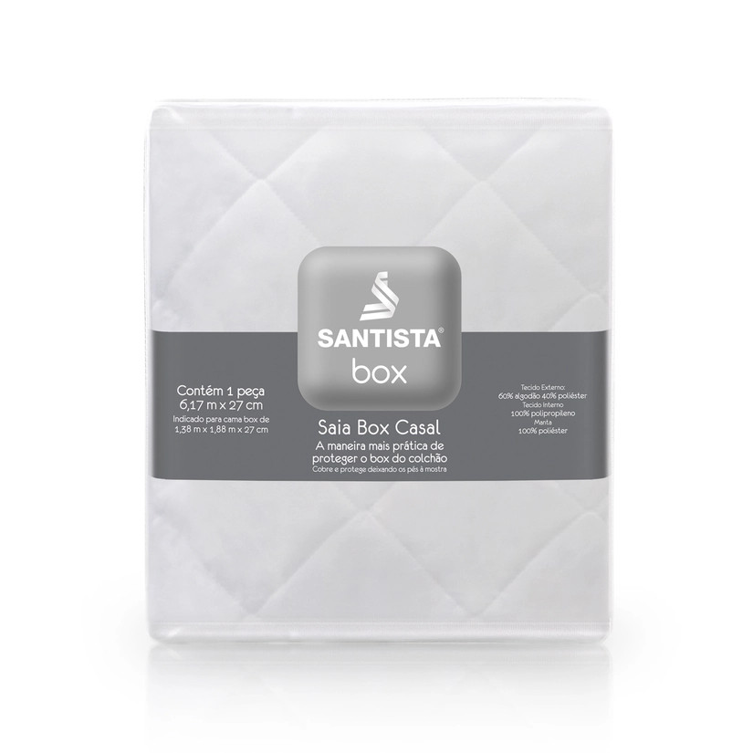 Saia para Cama Box Percal Classic